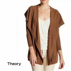 Theory Martiza Wool Cardigan Size Small